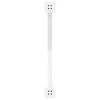 Valgomojo stalo kojos, 2 vnt., baltos, 90x(72-73) cm, plienas, X formos