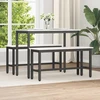 Valgomojo suolas Balta 100 x 32,5 x 49 cm Masyvi pušies mediena