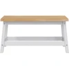 VidaXL Valgomojo suolas EKAI Balta 91,5 x 29 x 45,5 cm