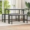 Valgomojo suolas Pilkas Sonoma 100 x 32,5 x 48,5 cm