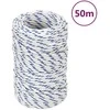 Valties virvė, baltos spalvos, 2mm, 50m, polipropilenas