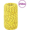 Valties virvė, geltonos spalvos, 2mm, 250m, polipropilenas