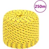 Valties virvė, geltonos spalvos, 6mm, 250m, polipropilenas
