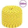Valties virvė, geltonos spalvos, 6mm, 500m, polipropilenas
