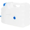 Vandens talpa su čiaupu, skaidri, 10l, plastikas
