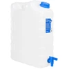 Vandens talpa su čiaupu, skaidri, 20l, plastikas