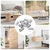 Varžtas 10909 pcs Sidabro M6 x 12 mm Geležis