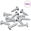 Varžtas 12 vnt. Sidabro M4 x 16 mm Plienas