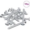 Varžtas 1600 pcs Sidabro M6 x 60 mm Plienas