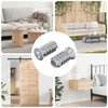 Varžtas 2 pcs Sidabro M6 x 12 mm Geležis