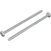 Varžtas 2 vnt. Sidabro M6 x 120 mm Plienas