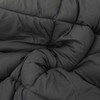 Vasaros antklodė Antracito ir taupe 220 x 135 cm Mikropluoštas