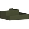 Sodo vazonas Alyvuogių žalia 100 x 100 x 50 cm