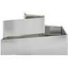 Sodo vazonas Sidabro 80 x 80 x 50 cm Cinkuota plienas