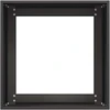 Vazonas, juodas, 40x40x40 cm, šaltai valcuotas plienas