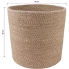Vazonų rinkinys 2 pcs Natūrali Ø 21 x 21 cm 100% Tossa Džiutas