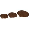Vazonų stalas 3 pcs Ruda Mahogany Medis