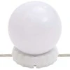 Veidrodinė spintelė su LED lemputėmis, ąžuolo spalvos, 90x31,5x62 cm