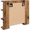 veidrodinė spintelė su LED Old Wood 70x16,5x60 cm