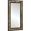 Sieninis veidrodis Stačiakampio Juoda ir Ruda 50 x 2 x 90 cm