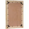Veidrodis su veidrodžiu Ruda ir juoda 70 x 50 x 3 cm Stiklas