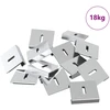 Veidrodžio laikiklis 340 Nikelio 35 x 30 x 8,3 mm Plienas