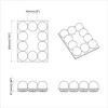 Veidrodžių šviestuvai Balta 4,5 x 4,5 x 4,7 cm Plastmasė