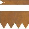 Vejo kraštas 10 pcs 100 x 0,05 x 15 cm Rūdijanti