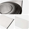Vejo kraštas 10 m x 10 cm Galvanizuotas plienas Sidabrinė