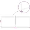 Vejo kraštas 10 m x 15 cm Galvanizuotas plienas Sidabrinė
