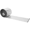 Vejo kraštas 10 m x 30 cm Galvanizuotas plienas Sidabrinė