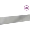Vejo kraštas 10 pcs 100 x 22 cm Plienas Sidabrinė