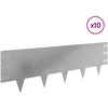 Vejo kraštas 10 pcs 100 x 30 cm Plienas Sidabrinė