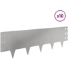 Vejo kraštas 10 pcs 100 x 30 cm Plienas Sidabrinė