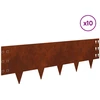 Vejo kraštas 10 pcs 100 x 30 cm Plienas Rūdijanti