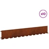 Vejo kraštas 10 pcs 102 x 15 x 4 cm Plienas Rūdijanti