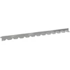 Vejo kraštas 10 pcs 102 x 4 x 4 cm Plienas Sidabrinė