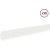 Vejo kraštas 10 pcs 103 x 15 cm Plienas Balta