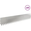 Vejo kraštas 10 pcs 103 x 20 cm Plienas Sidabrinė