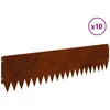 Vejo kraštas 10 pcs 103 x 25 cm Plienas Rūdijanti