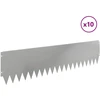 Vejo kraštas 10 pcs 103 x 25 cm Plienas Sidabrinė