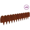 Vejo kraštas 10 pcs 103 x 25 cm Plienas Rūdijanti