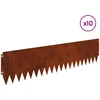 Vejo kraštas 10 pcs 103 x 25 cm Plienas Rūdijanti