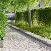 Vejo kraštas 10 pcs 103 x 30 cm metalas Sidabrinė