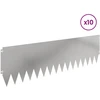 Vejo kraštas 10 pcs 103 x 30 cm Plienas Sidabrinė