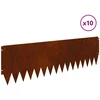 Vejo kraštas 10 pcs 103 x 30 cm Plienas Rūdijanti
