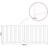 Vejo kraštas 20 m x 10 cm Galvanizuotas plienas Sidabrinė