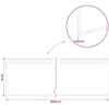 Vejo kraštas 20 m x 15 cm Galvanizuotas plienas Sidabrinė