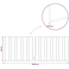 Vejo kraštas 20 m x 25 cm Galvanizuotas plienas Sidabrinė