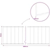 Vejo kraštas 20 m x 30 cm Galvanizuotas plienas Sidabrinė
